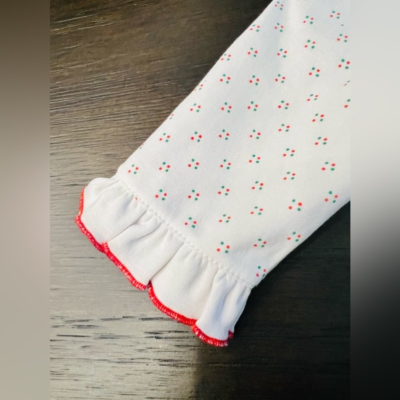 NWT Hug Me First Ruffled Footed Onesie - Picture 6 of 7